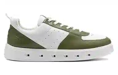 Ecco Low Top White Green