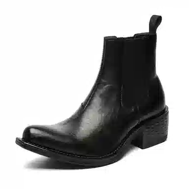Xiwencha Chelsea Boots Black