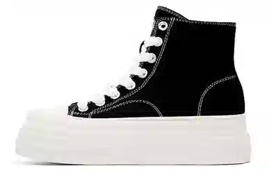 Dickies High Top Canvas Sneakers Black