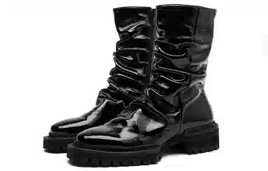 STOOSHE Pleated Series Black