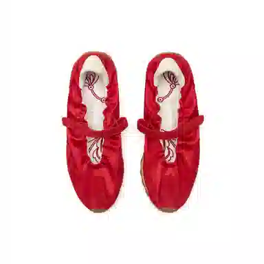 Foot Industry Mary Jane Red