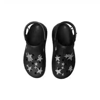 Crocs Crush Clog Black Silver