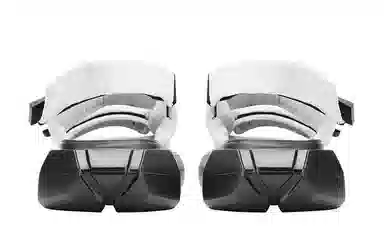 NORVINCY Fashion Platform Sandals Black White