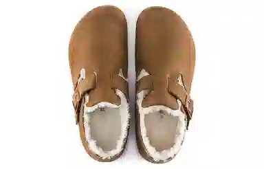 Birkenstock Suede Casual Sneakers Brown Narrow