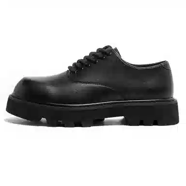 Mingyitu Casual Leather Shoes Black