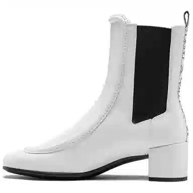 ecco Chelsea Boot White