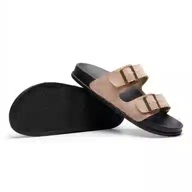 果洛菲 舒适百搭休闲 防滑一字拖鞋 男女同款