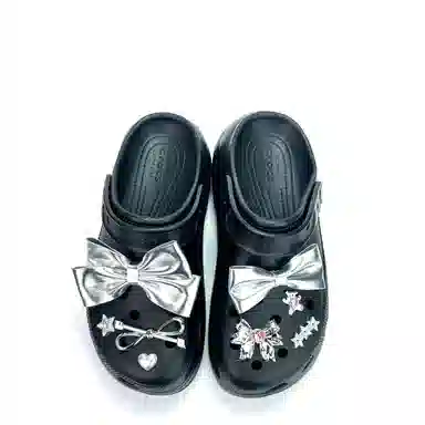 Crocs Classic Crush Clog Silver