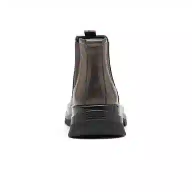 卓诗尼 复古经典 舒适时尚 短筒 切尔西靴 男款