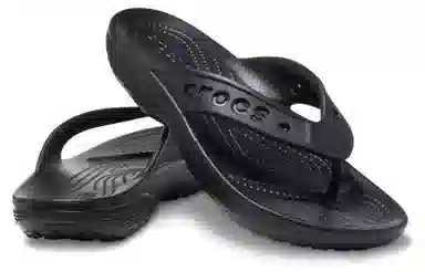 Crocs Flip Flops Black