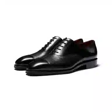 TRUFFAUT Classic Leather Oxford Black