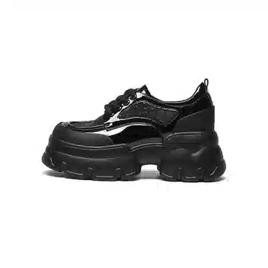 DAPHNE PU Classic Platform Sneakers 5cm