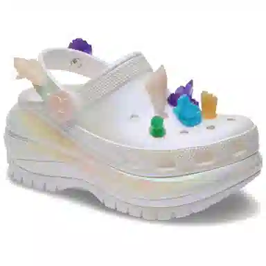 Crocs Mega Crush Clog Beige