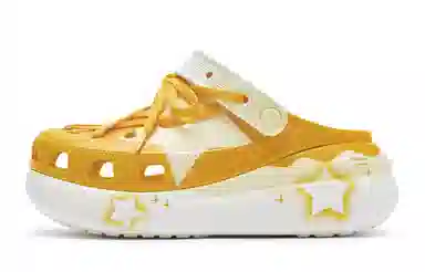 Crocs Classic Clog Orange Yellow White