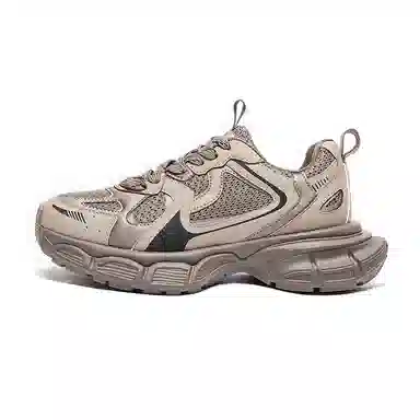 公猴 织物 舒适百搭休闲 防滑耐磨透气轻便增高 低帮 老爹鞋 女款