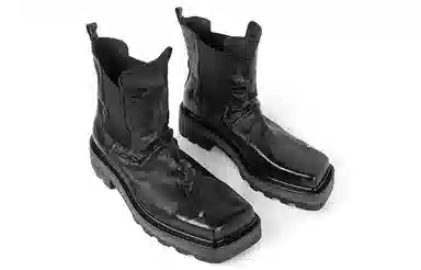 Huànxiàngzhě Chelsea Boots Black