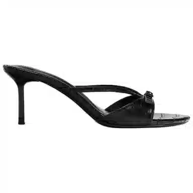 ZARA Classic Slide Sandals Black