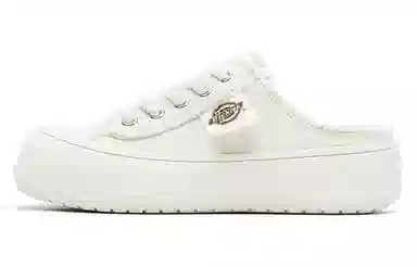 Dickies Canvas Platform Sneakers Beige