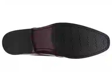 Clarks Craft Series Derby Deep Red