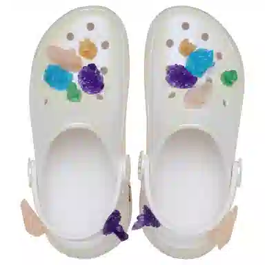 Crocs Mega Crush Clog Beige