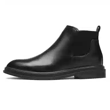 威世米邦 超纤皮 潮流简约英伦套脚商务休闲日常百搭 短筒 切尔西靴 男款