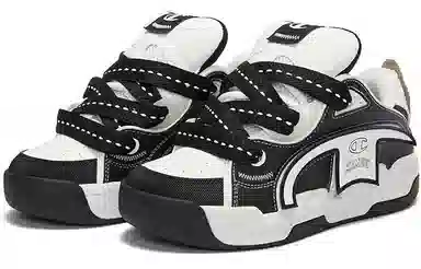 Champion Essentials Low Black White