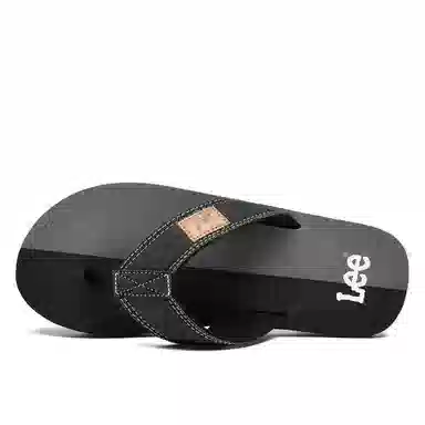Lee Rubber Sole Flip Flops
