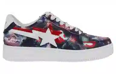 Ghostbusters x A BATHING APE STA Purple White