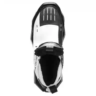 NORVINCY Snow Boots Black White