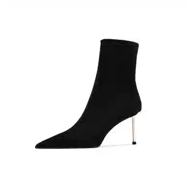 Sasini Classic Retro Ankle Boots Black