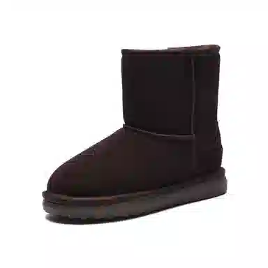 ZHR Snow Boots Waterproof Thick Sole