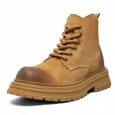 Pin Yi Martin Boots Yellow