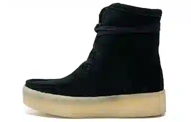 Clarks Originals Suede Boots Black