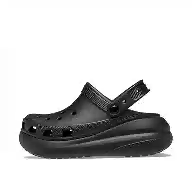 Crocs Classic Crush Clog Black Pink