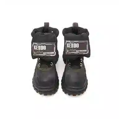 KEDDO Retro Leopard Platform Boots