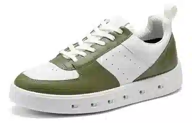 Ecco Low Top White Green