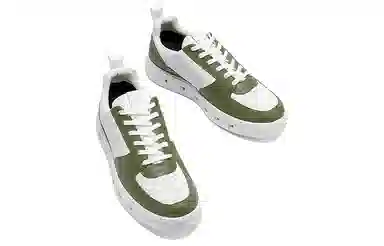 Ecco Low Top White Green