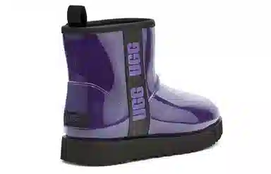 UGG Classic Clear Mini Black Purple