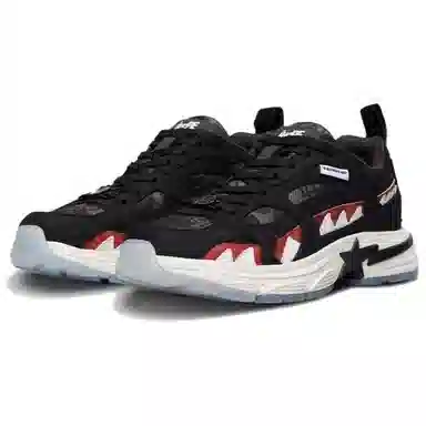 CLOT x A BATHING APE SHARK STA Black