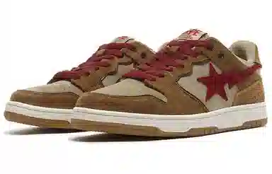 A BATHING APE SK8 Sta Brown