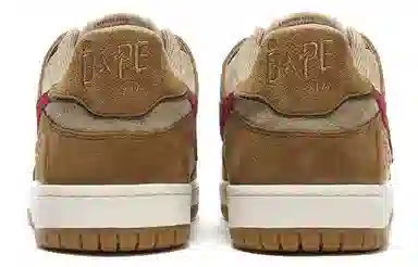 A BATHING APE SK8 Sta Brown