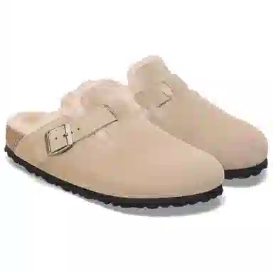 Birkenstock Boston Shearling Sand