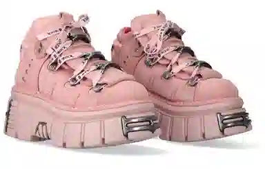 New Rock Low Top Pink