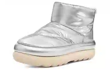UGG Mini Metallic Silver