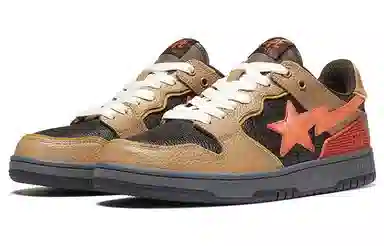 A BATHING APE SK8 Sta Brown