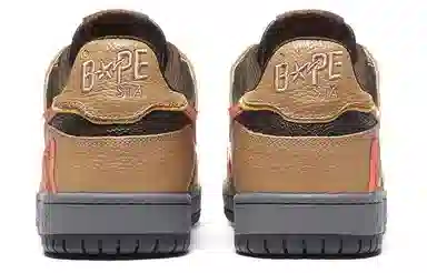 A BATHING APE SK8 Sta Brown