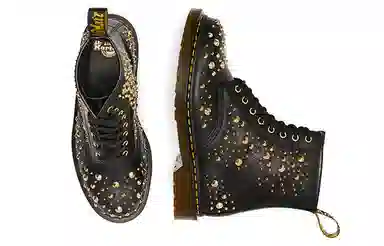 Dr. Martens 1460 Midas Gold Studded Boots