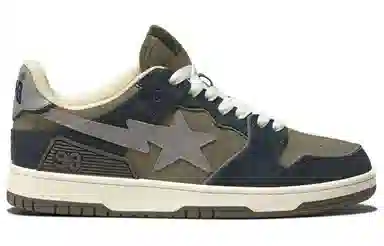 A BATHING APE SK8 STA Olive