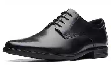 Clarks Leather Business Dress Shoes Black