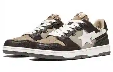 A BATHING APE SK8 Sta Brown